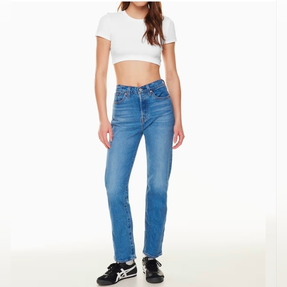 Levi's Wedgie Straight Ankle Women's Jeans Sz 26